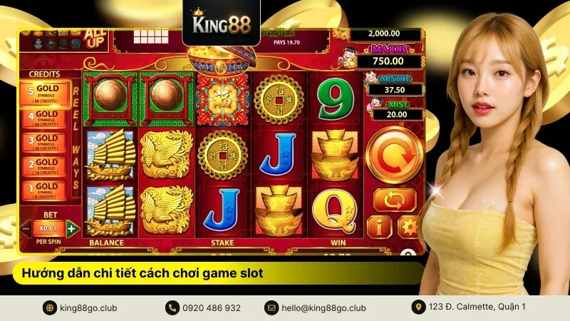 Hướng dẫn chi tiết cách chơi game slot