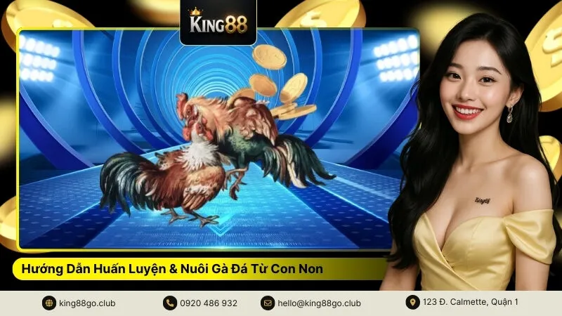 Hướng Dẫn Huấn Luyện & Nuôi Gà Đá Từ Con Non