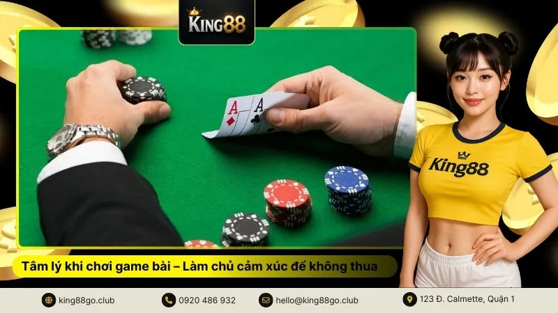 Tâm lý khi chơi game bài – Làm chủ cảm xúc để không thua lỗ